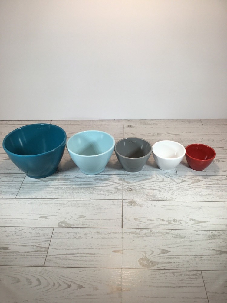 Nesting Measuring Cups By Rachael Ray, 5 Piece Set, 100% Melamine