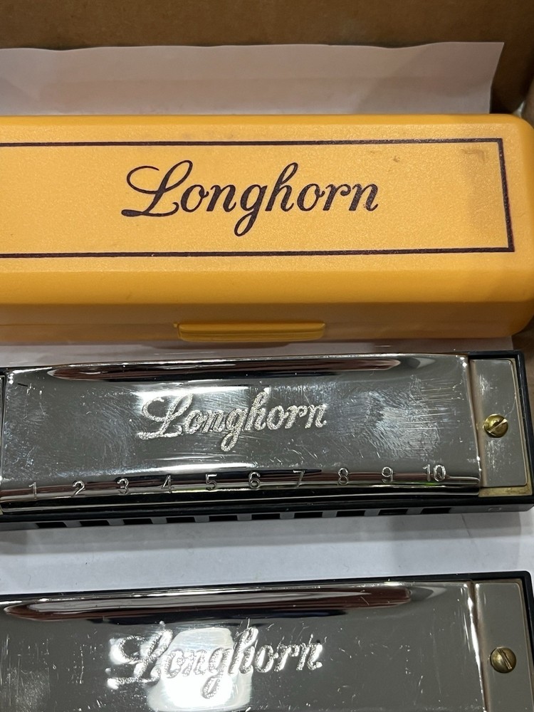 9 Miscellaneous Harmonica Lot-see Photos