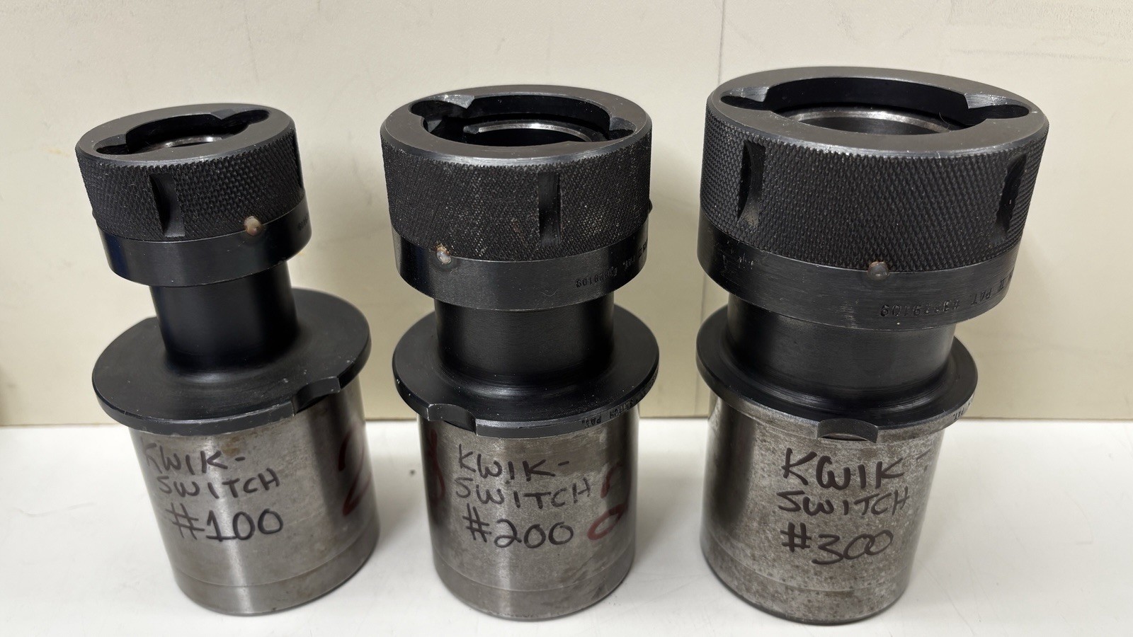 Universal Eng. Kwik-Switch #100,#200 and #300 Tool Height Pre Setter Adapters