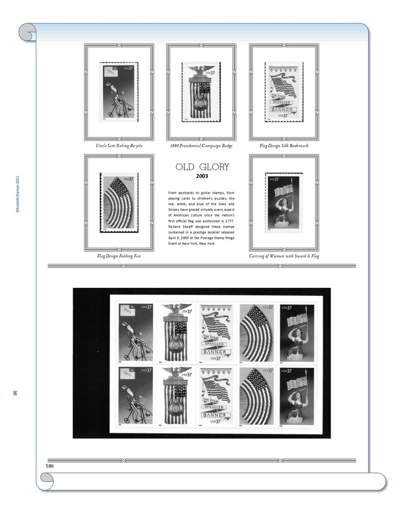 2003 U.S. Commemorative Singles COMPLETE Supplement (White Ace Alternative)