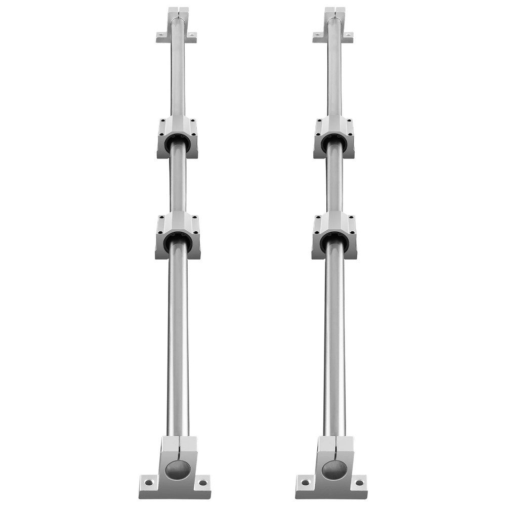 2PCS Linear Guide Rails SFC16 SFC20 1000/2000mm&4 Slide Blocks High Load-Bearing