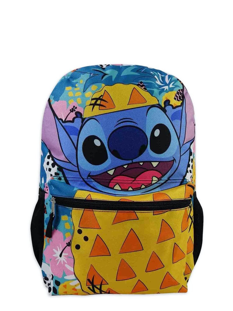 Disney LILO AND STITCH PINEAPPLE BASIC SCHOOL BACKPACK NEW