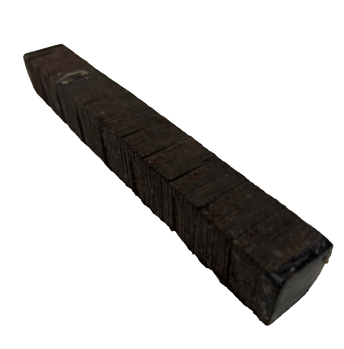 Gaboon Ebony Pen Turning Blanks Carving Wood Blocks 3/4" x 3/4" x 6" (1 Piece)