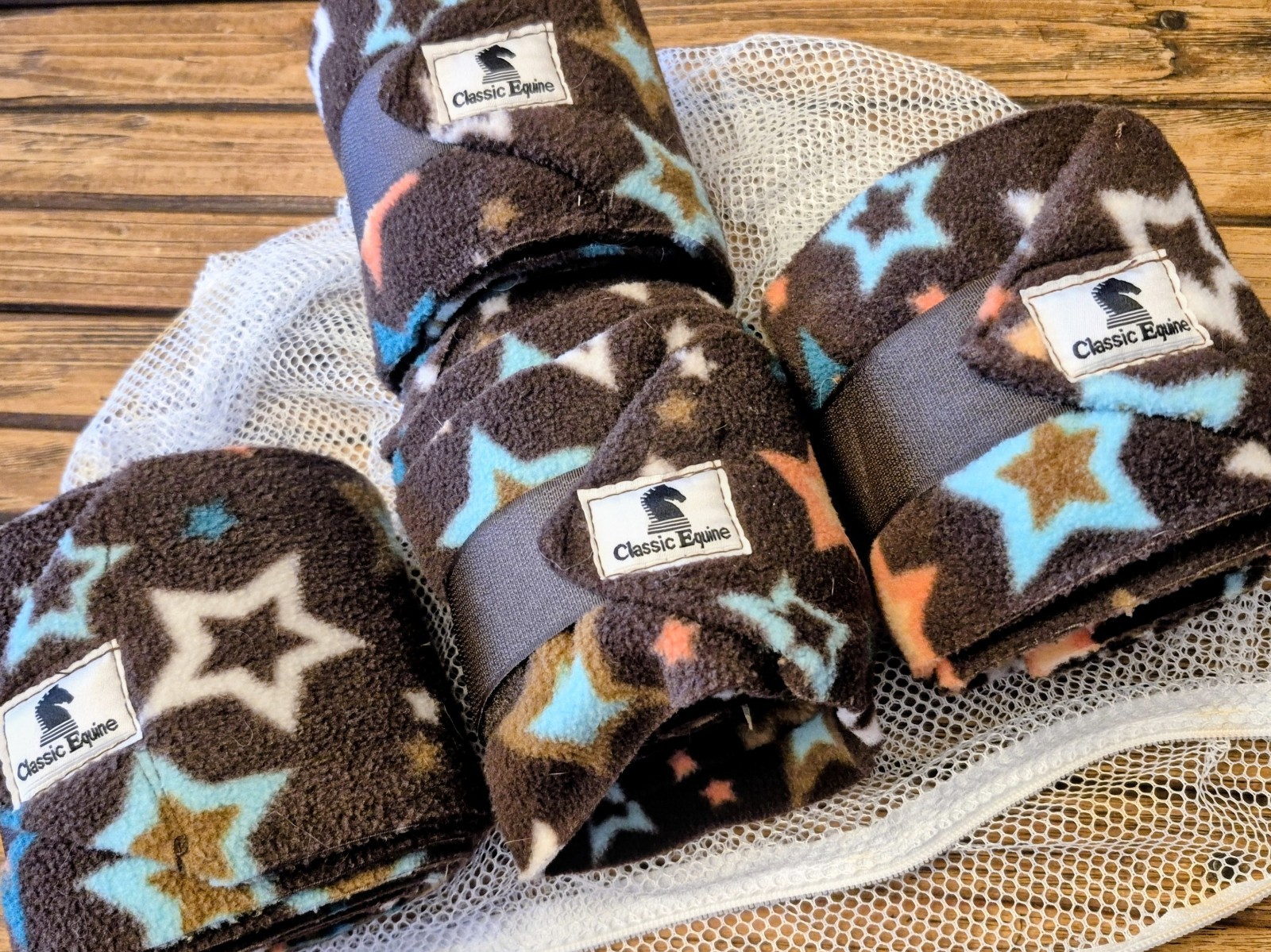 Four Classic Equine Fleece Polo Wraps! Perfect Condition, Used One Time!!