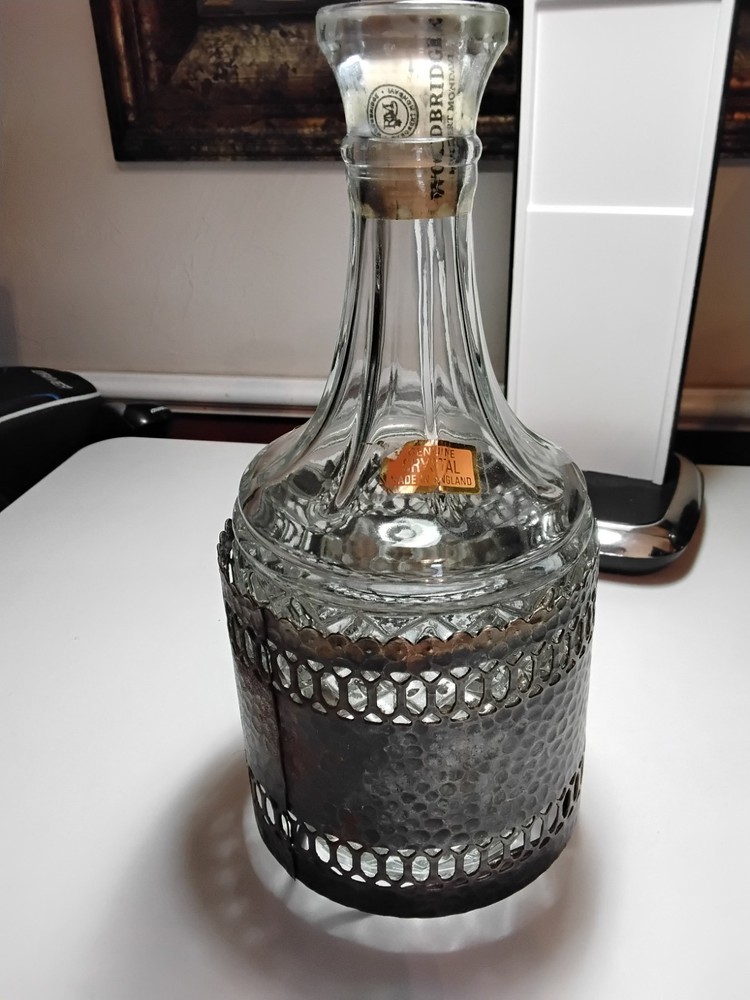Crystal Bottle Made In England