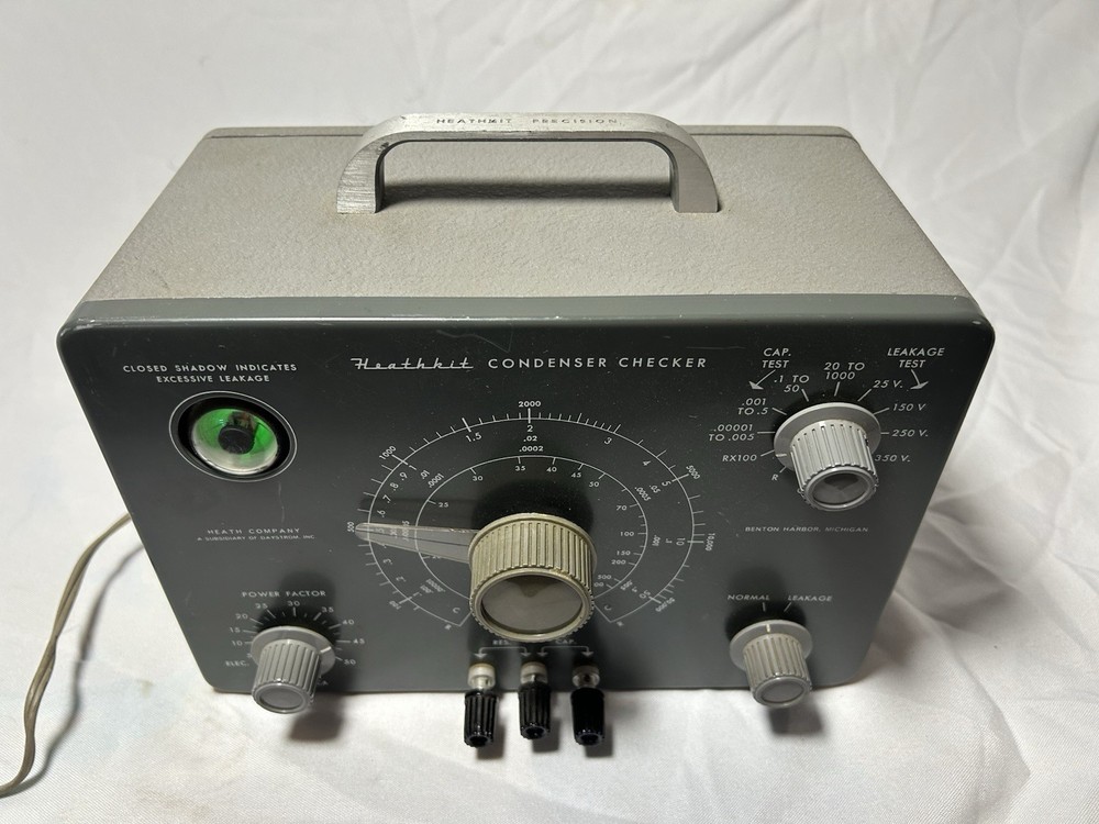 Heathkit C-3 Capacitor Tester Condenser Checker