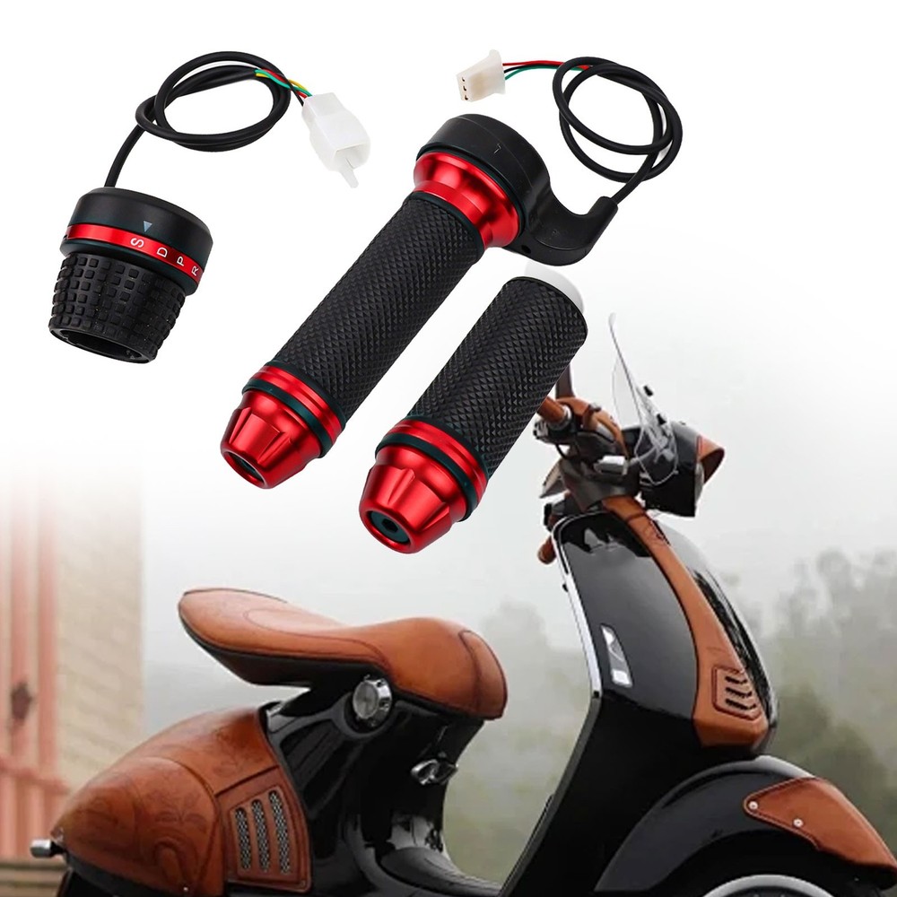 High Compatibility Electric Vehicle Throttle Grip ABS + Rubber Material