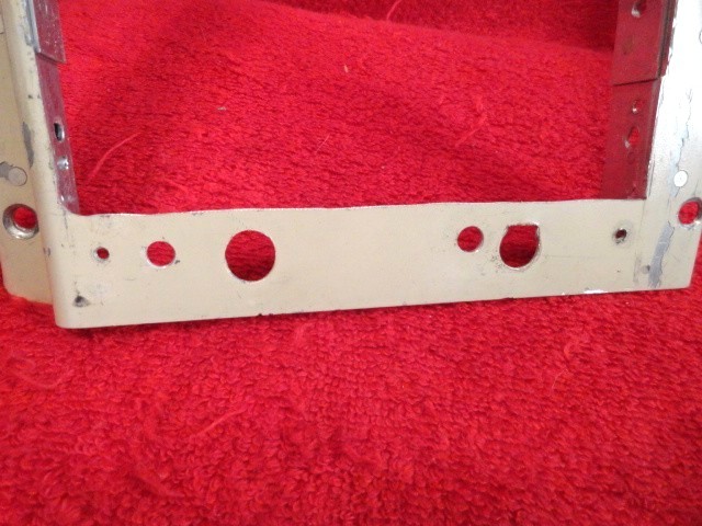 BEECHCRAFT AVIONICS PANEL BEIGE MEASURES 17" TALL 8 1/2" WIDE