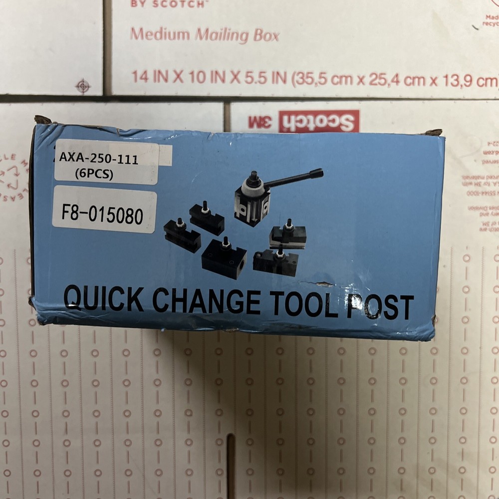 CNC BXA Piston Quick Change Tool Post Set 200 Series
