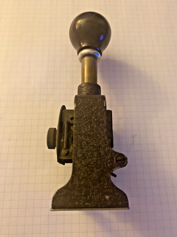 Bates numbering machine, 5wheels, style E