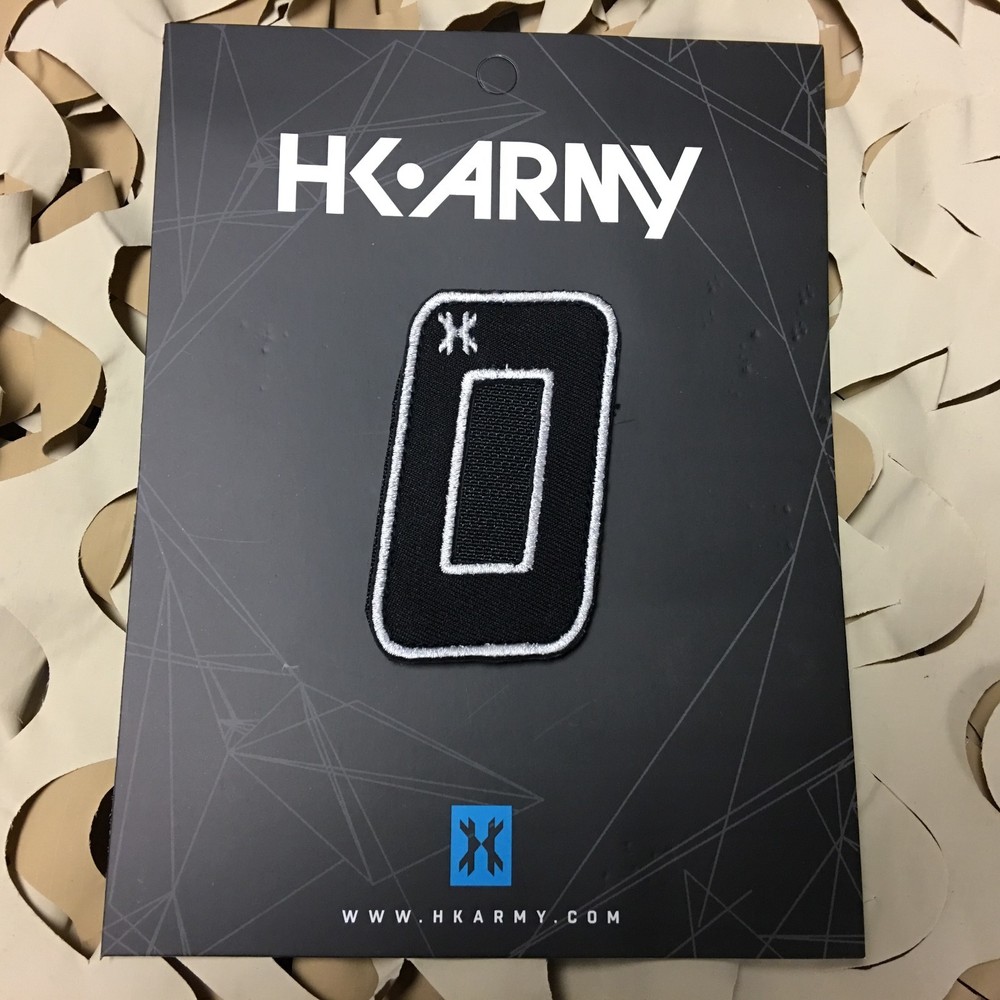 NEW HK Army Paintball Patch - Number 0