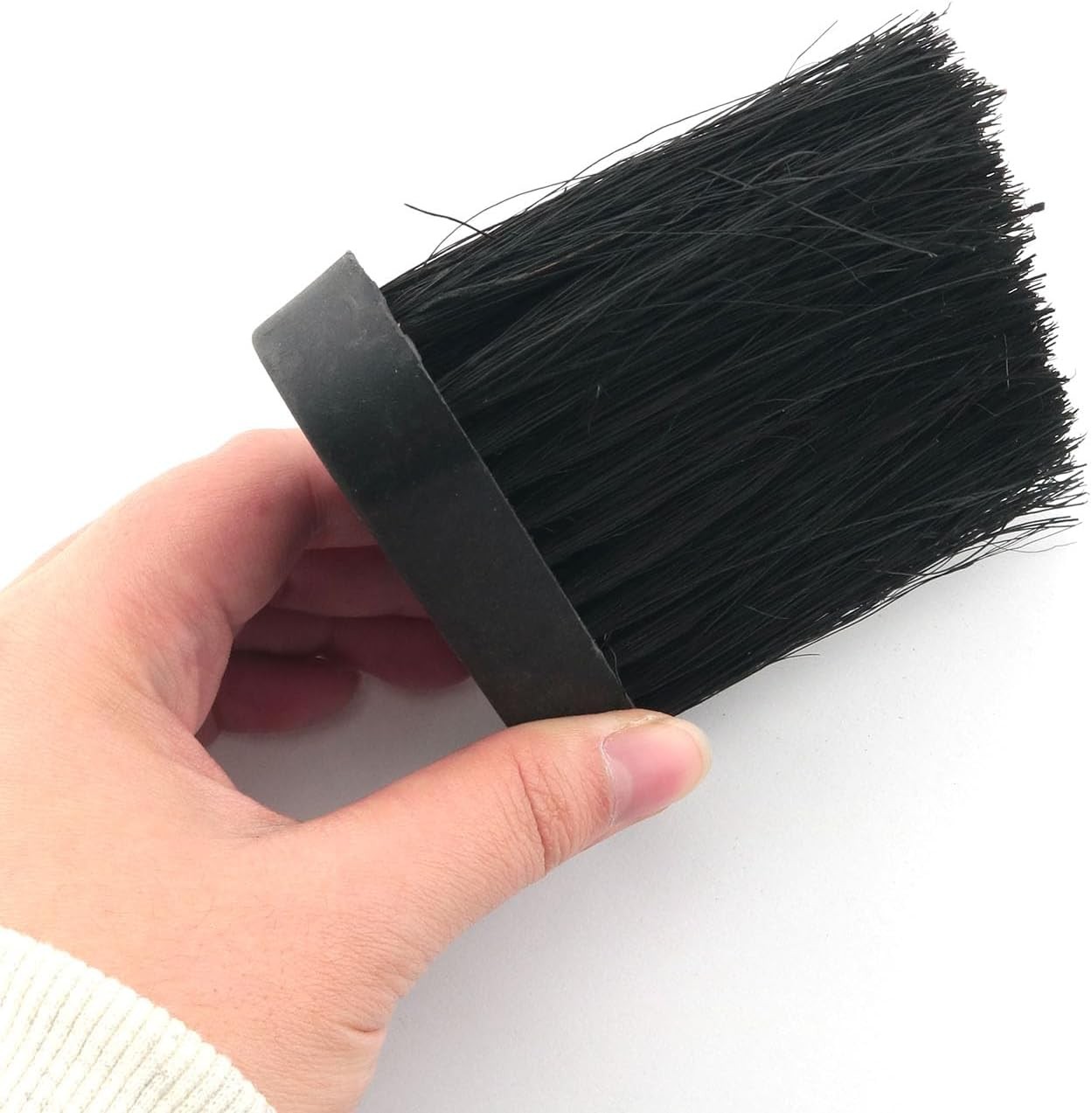 2PCS Hearth Brush Fireplace Replacement Head Cleaning Black