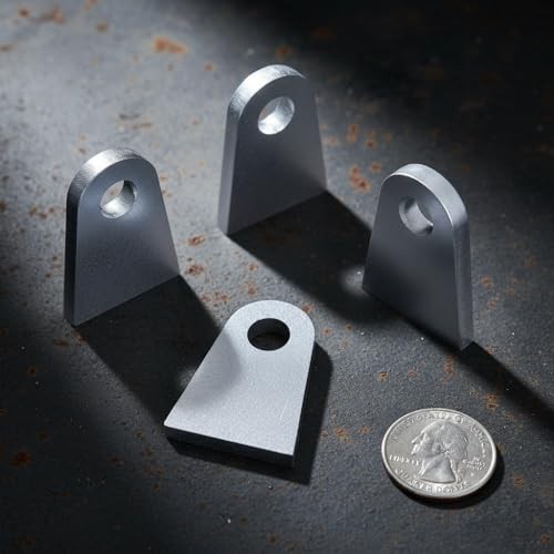 Weld on Tabs, Steel Shock Mount Weld Tab, Universal Weld on Tabs Flat Bottom