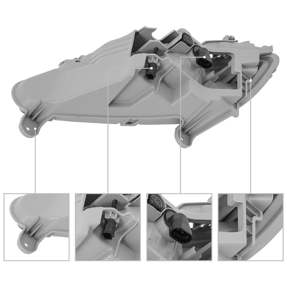 Fog Light For Hyundai Veloster 2012-2017 Halogen Light Source Right Side