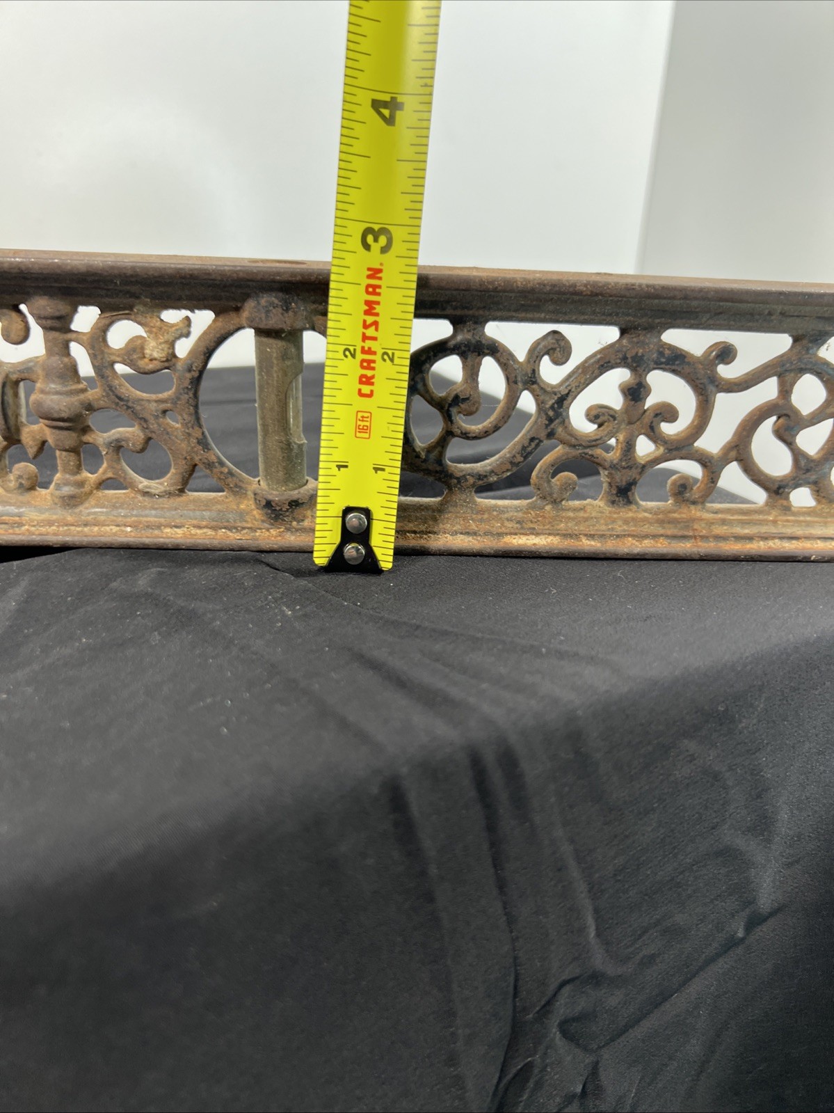 24" The Davis Level & Tool Co Cast Iron Level PAT May 29, 1877 1883 Ornate Old