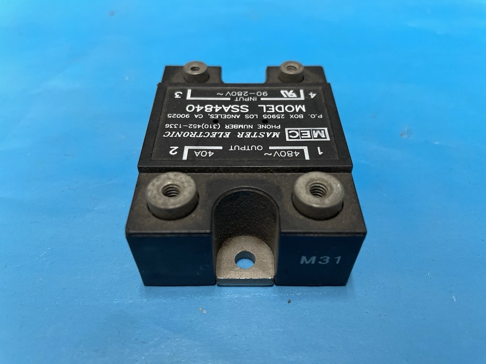Master Electronic Solid State Relay Model SSA4840