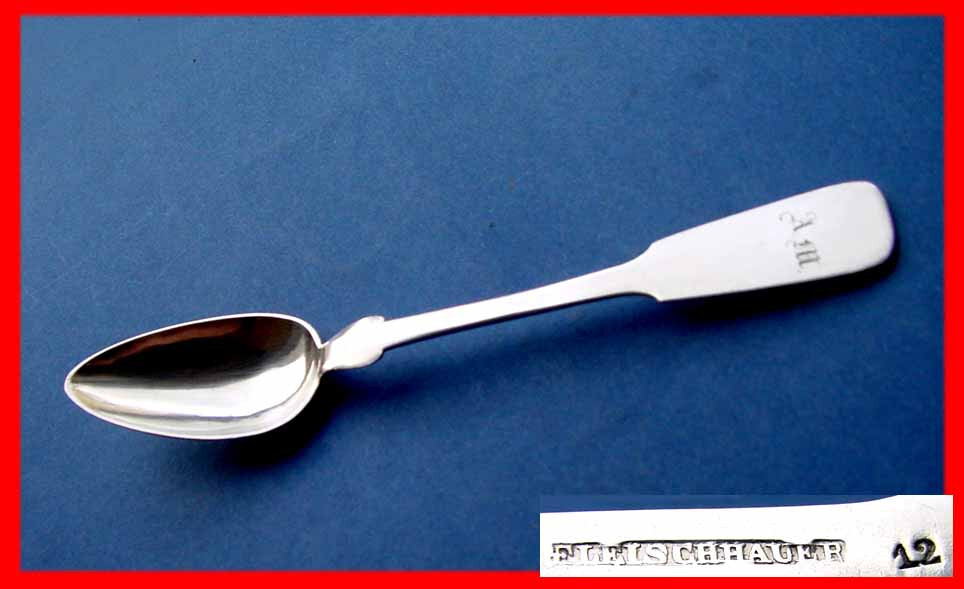 Spoon, 12 Lot, XIX C.D853