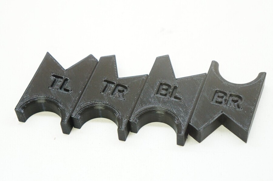 XTool D1 Pro Honeycomb Alignment Tool Set Plate Riser Corner Align Feet 20w