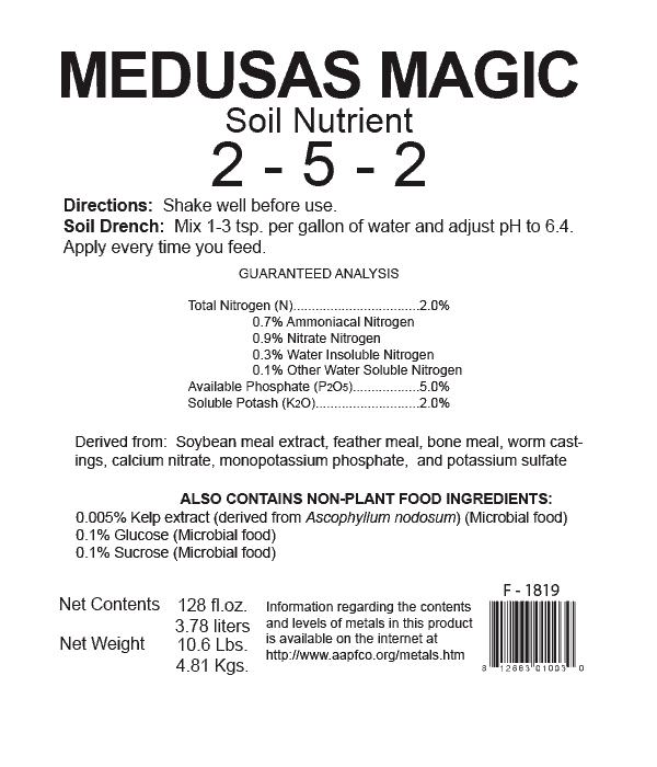 Nectar for the Gods Medusa's Magic Quart/Gallon