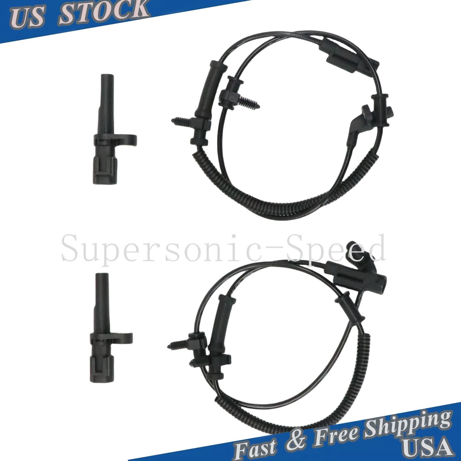 4 For Dodge Ram Set Of ABS Wheel Speed Sensor 1500 2009 2010 2011 2012 3.7/5.7L