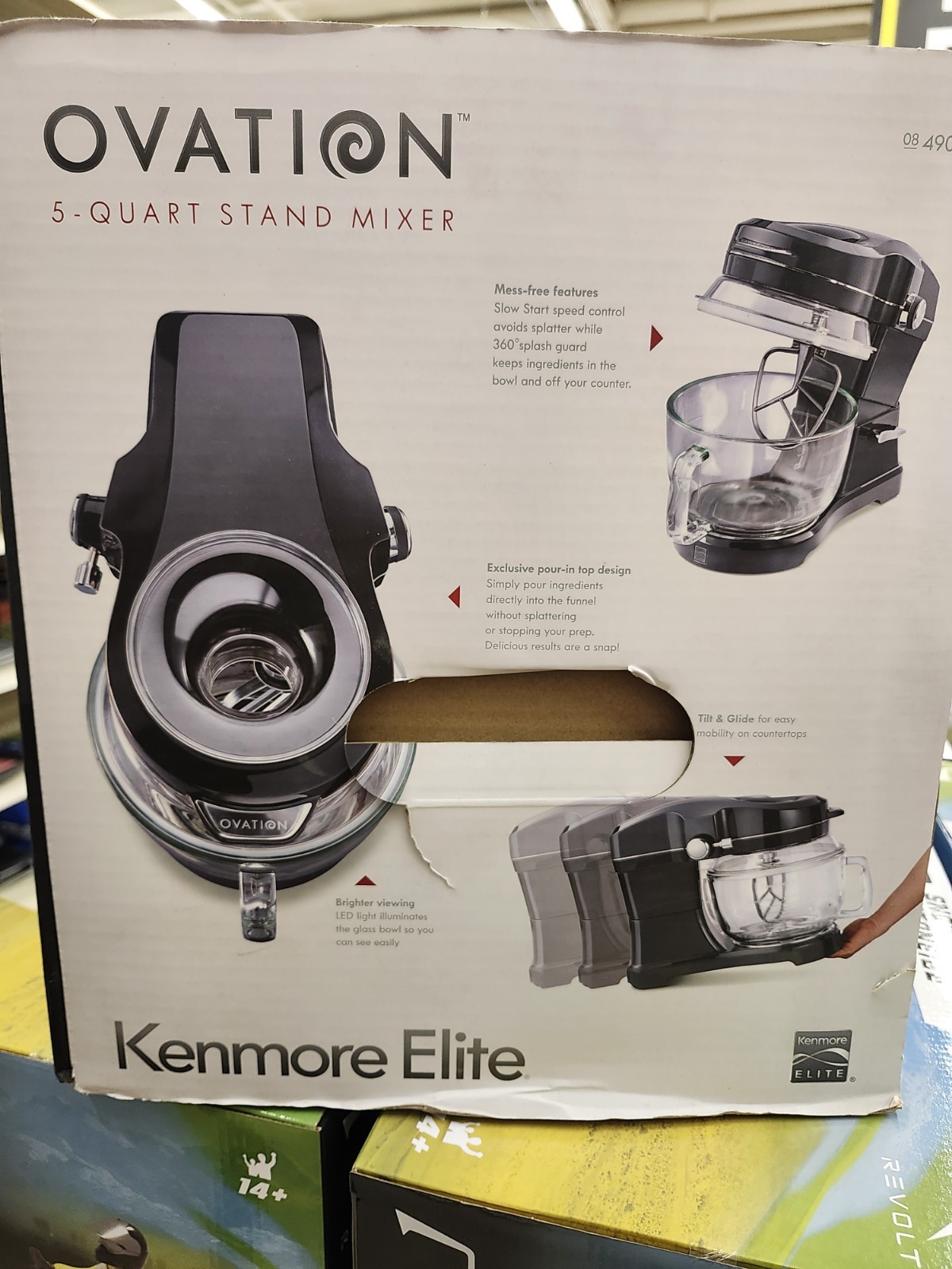 Kenmore Elite Silver 5 qt 10 speed Stand Mixer