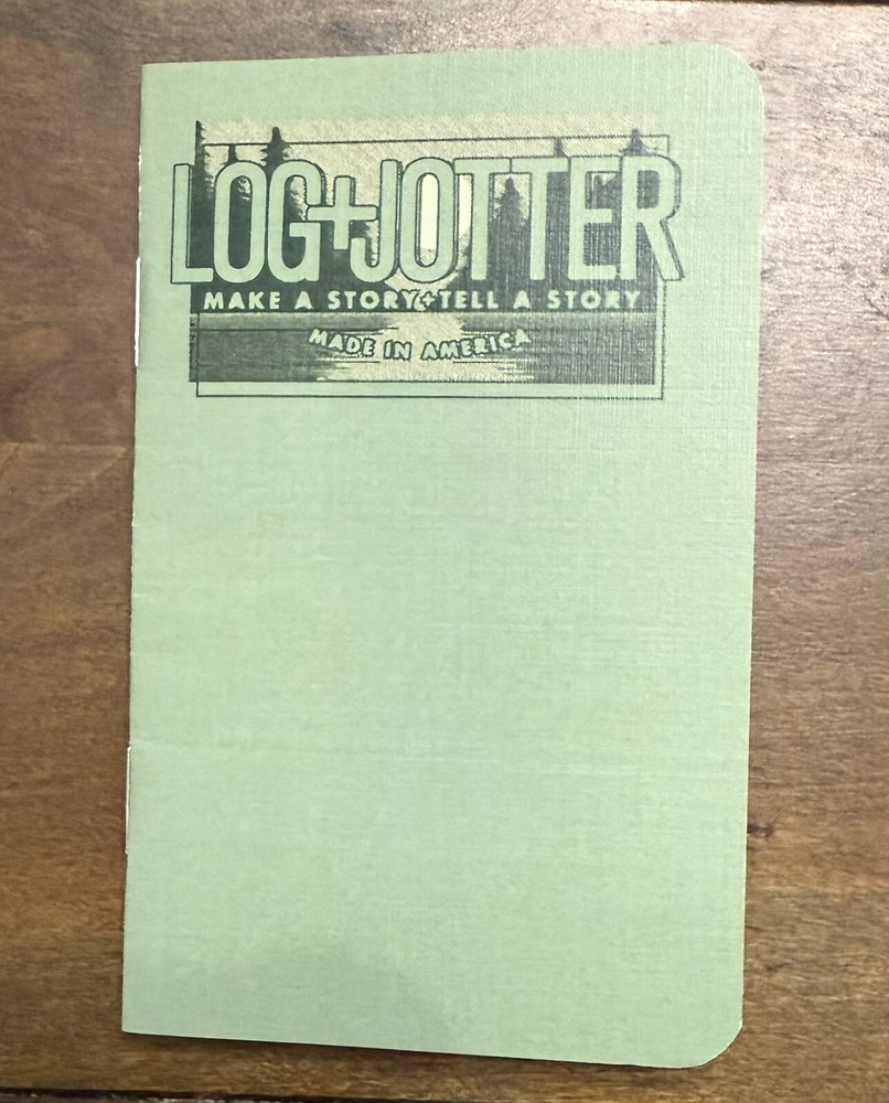 Log + Jotter Dot Graph Notebook “ Take In The Moon “ October 2024