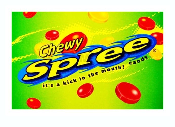 Chewy Spree Tarty Candy 4 LBs Bulk Machine Candies