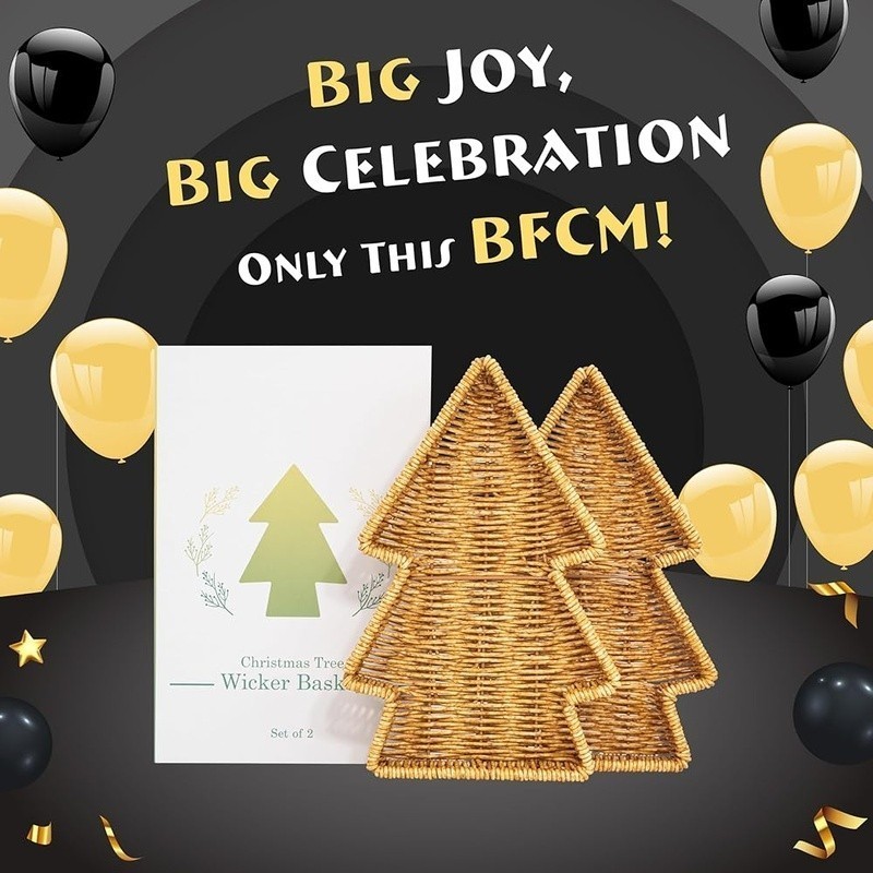 Christmas Tree Serving Tray Decorative Cookie Platter Multi-functional Organizer
