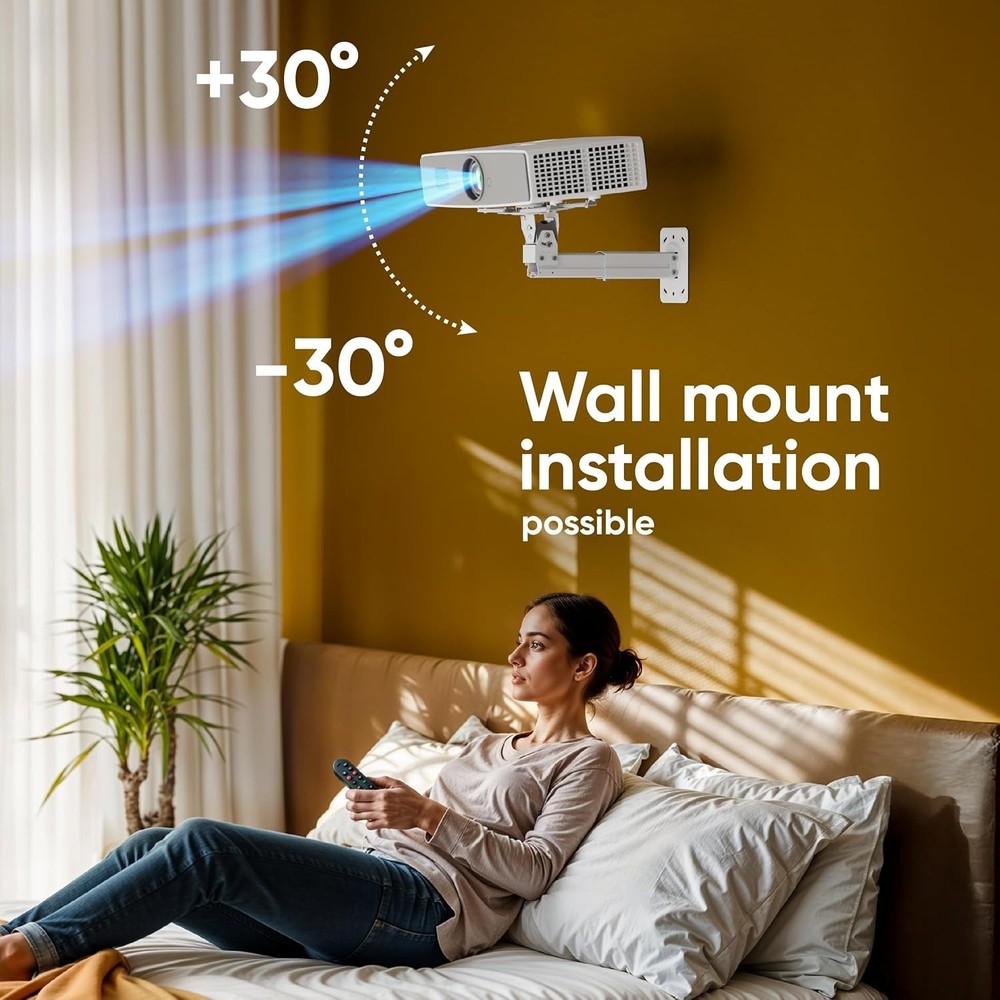 ONKRON Projector Mount Ceiling & Wall for Projectors up to 22 lbs