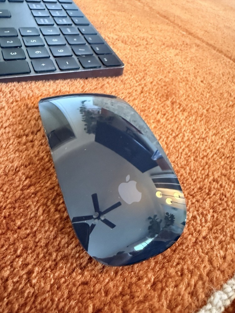 Apple Magic Keyboard & Mouse Combo Dark Gray Mint Condition No Box