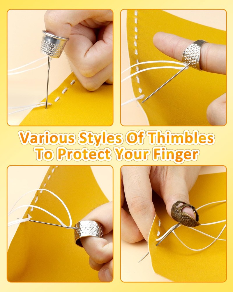 FIVEIZERO Thimble Kit– Sewing Thimbles for Basic Edition, Multiple colors