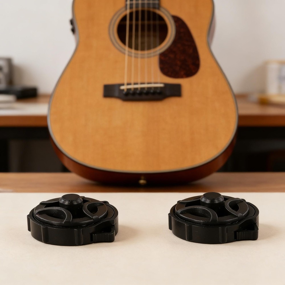 Quick Change Guitar Strap Locks Secure Your Instrument During Performances
