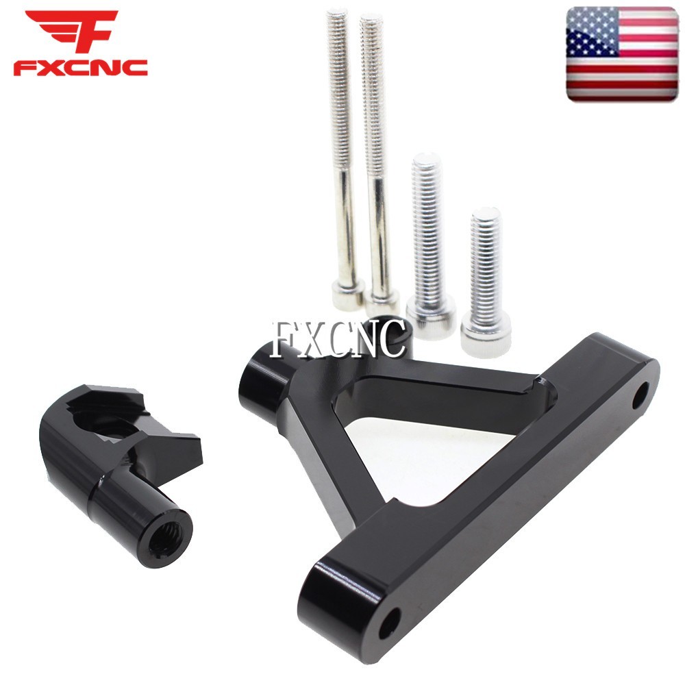 Steering Damper Stabilizer & Mounting Bracket For Kawasaki Ninja ZX6R 2007-2008