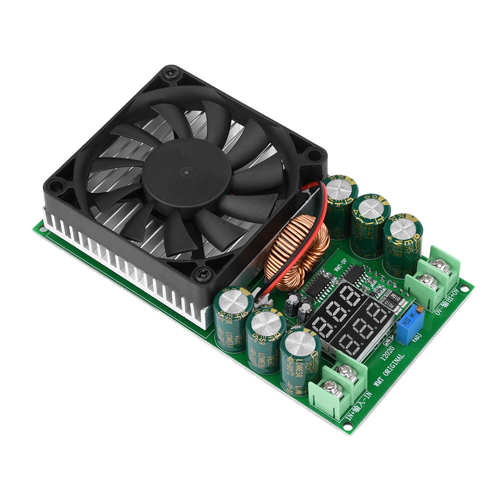 600W High Power Adjustable Buck Module DC 25-120V to DC 1.2-75V Step Down Module