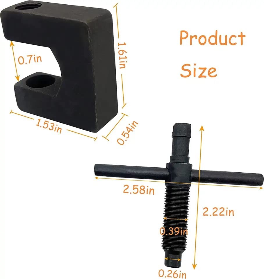 TPO Front Sight Adjust Windage & Elevation Adjustment Tool 7.62x39mm Black