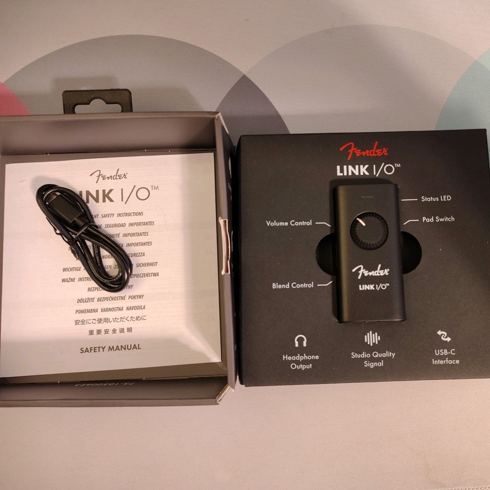 Fender Link I/O Portable USB-C Audio Interface