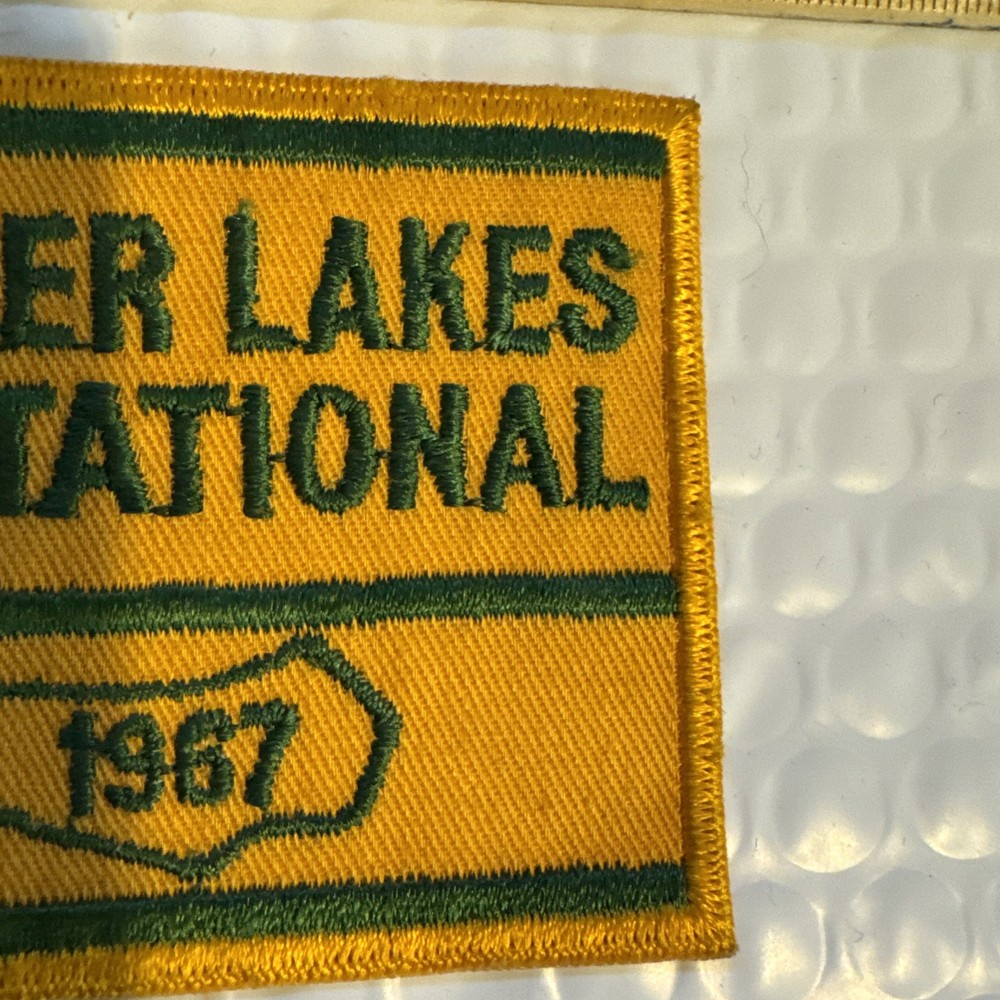 Vintage 1967 Patch Finger Lakes Invitational