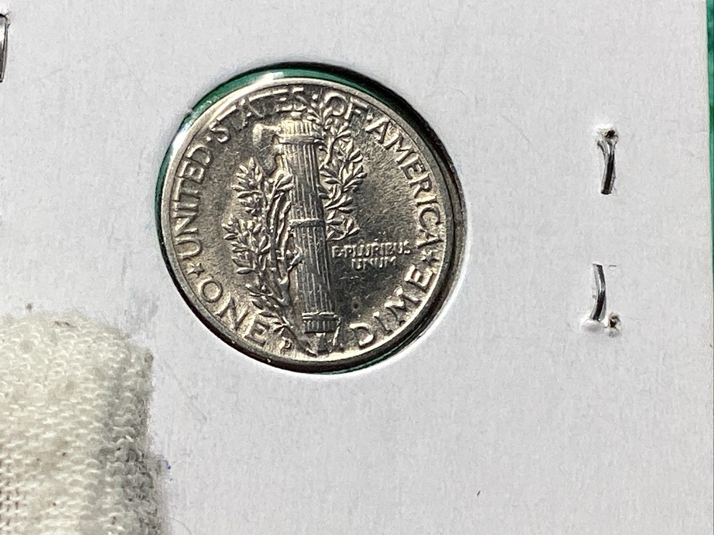 1945 D MERCURY DIME UNCIRCULATED