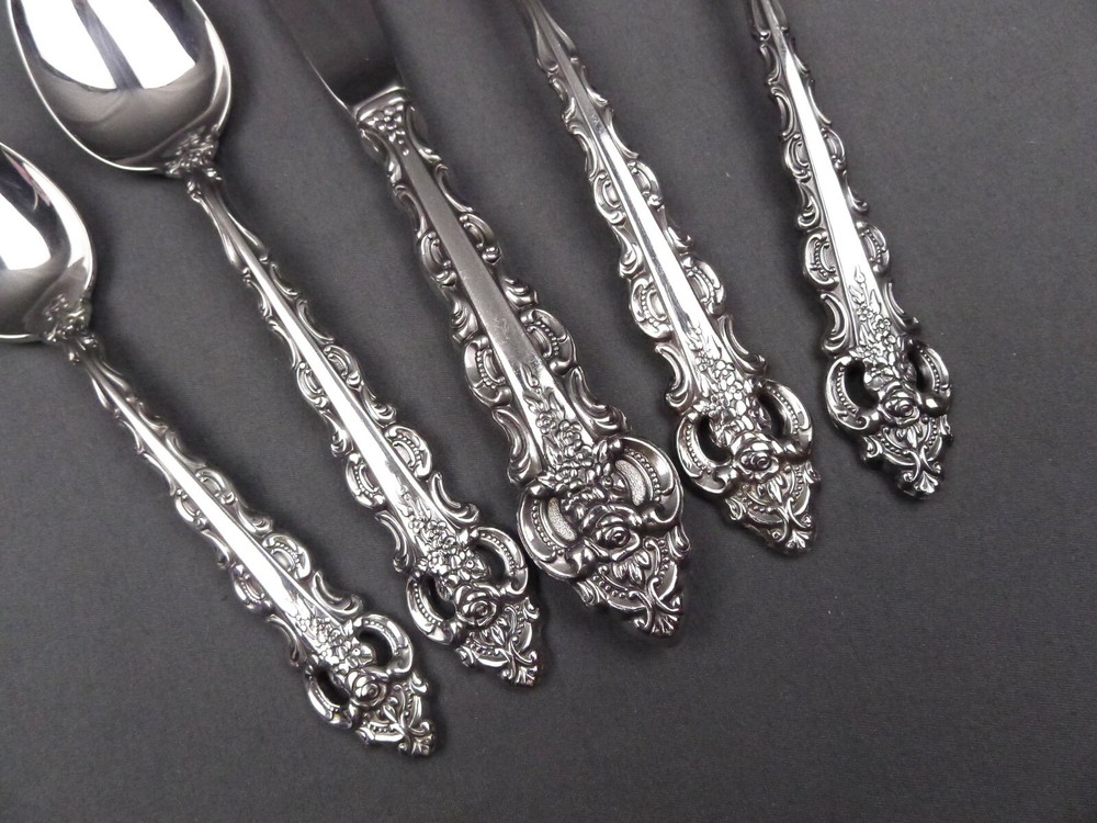 Oneida Da Vinci Cube Mark Stainless 5 Pieces Place Setting
