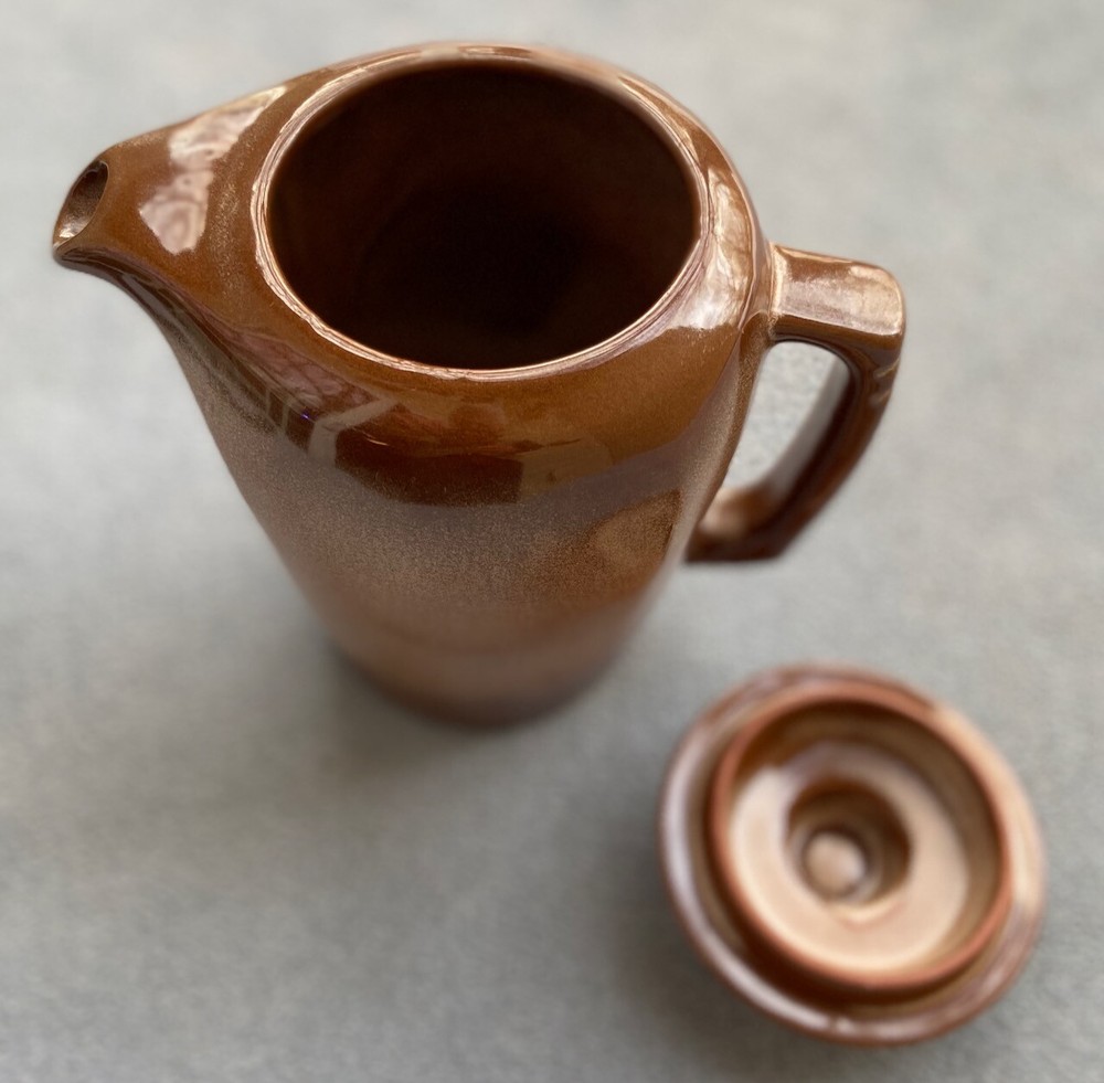 Frankoma Plainsman Brown Teapot Tea Server #5T