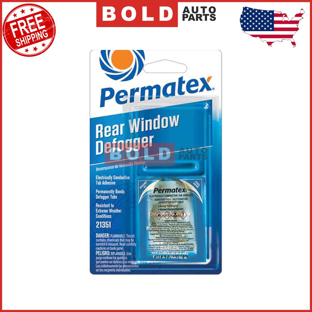Permatex 21351 Rear Window Defogger Tab Adhesive - Each