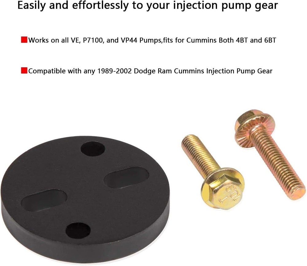 Injection Pump Gear Puller Installer Removal Tool Heavy Duty for Cummins Engines