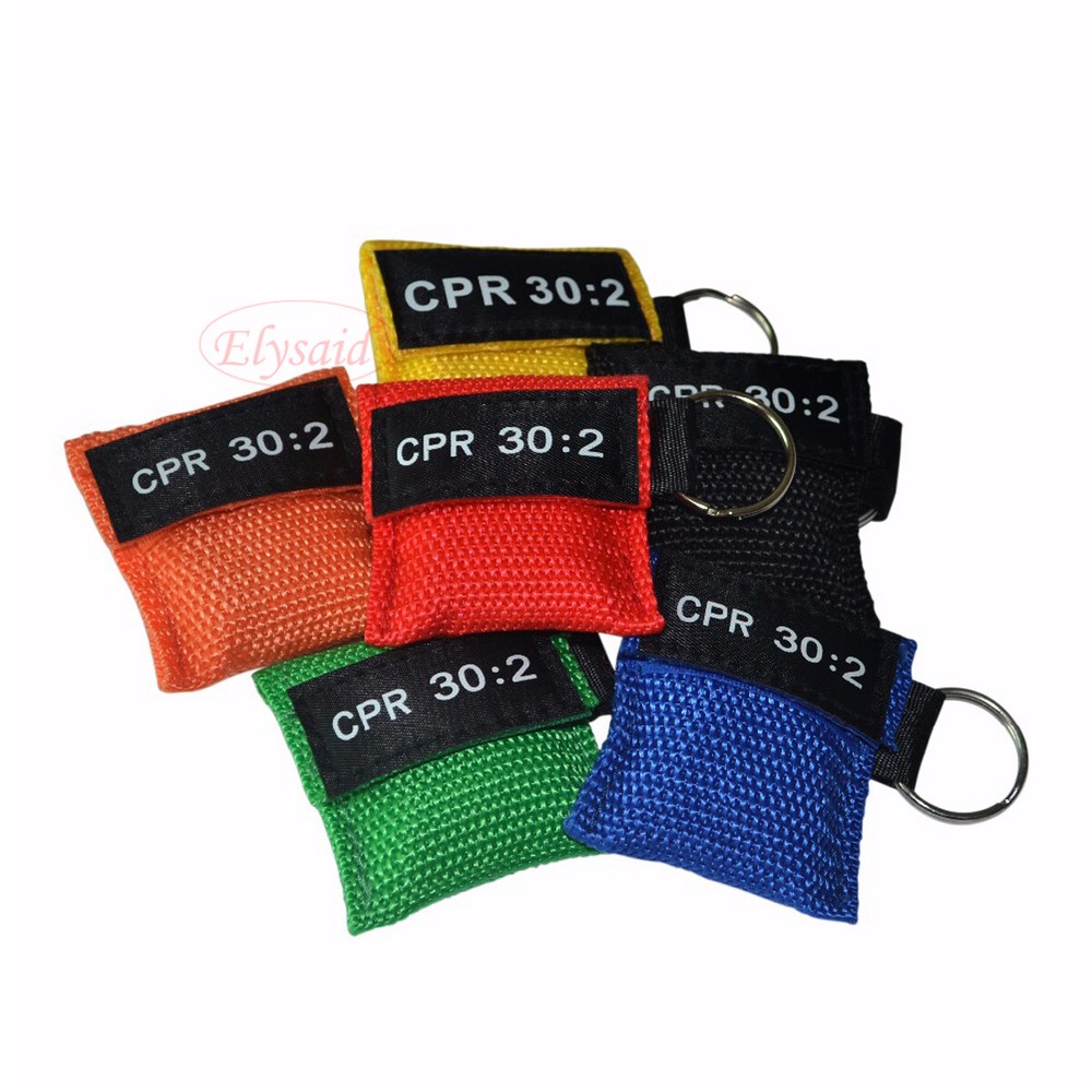 CPR Face Mask Keychain Face Shield CPR AED First Aid Training CPR 30:2