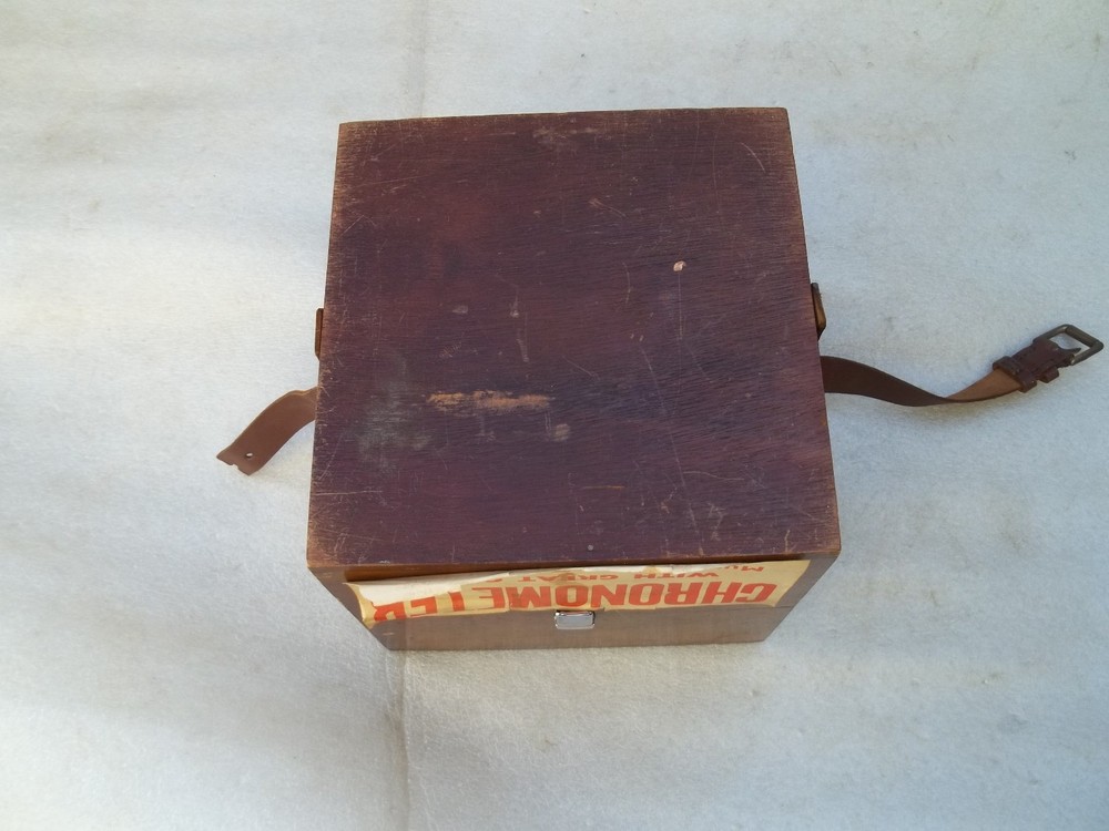 Vintage Thomas Mercer Marine Chronometer Guard Case