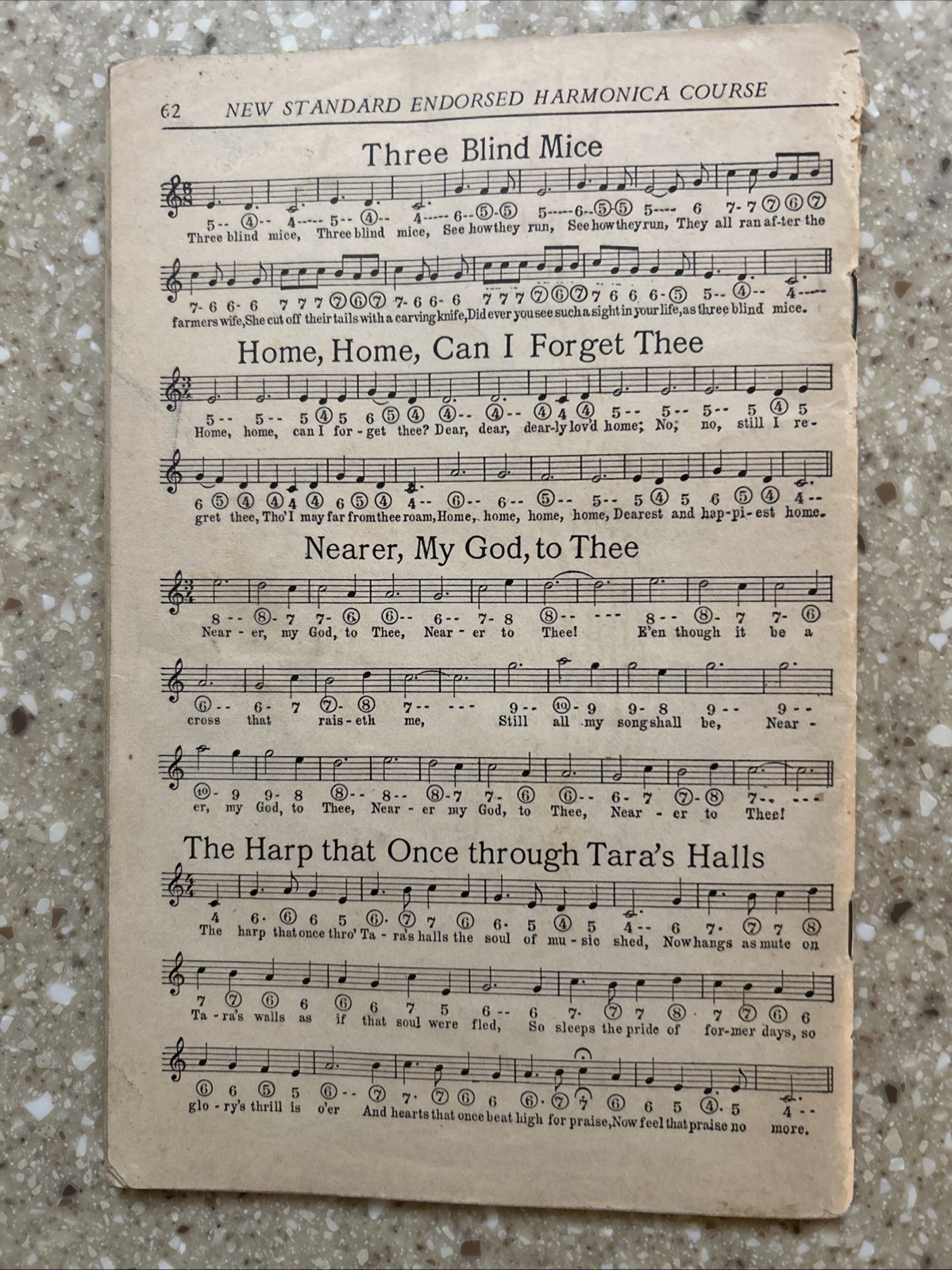 New Standard Endorsed Harmonica Course Vintage Music