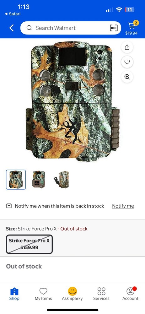 Browning Strike Force High Digital Pro 18MP Trail Camera (BTC-5HD-P)