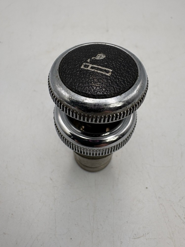 Ford Ranger Dash Cigarette Lighter Plug Chrome Black Untested 12 Volt