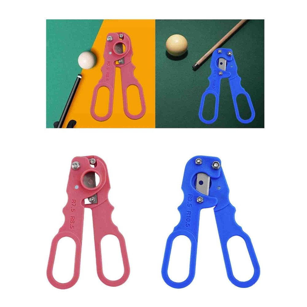 Pool Cue Tip Cutter, Pool Cue Tip Repair Tool, Portable Maintenance Replacement