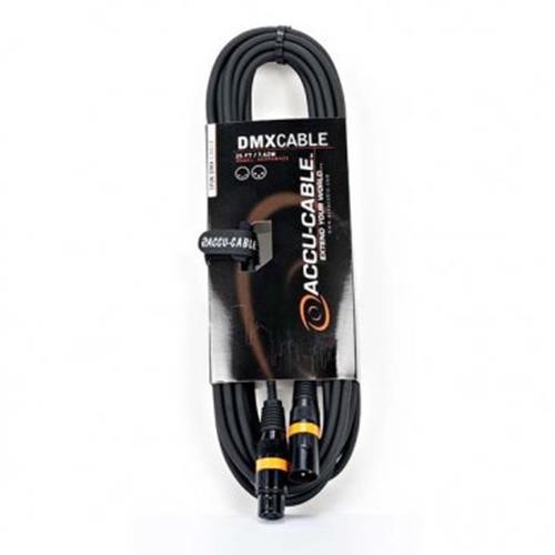 Accu-Cable 3-Pin DMX Cable, 25 ft