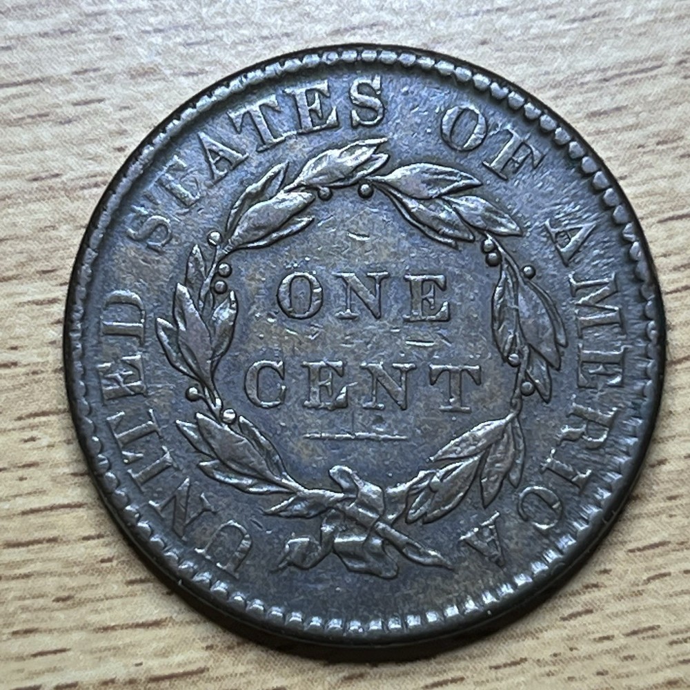 1819 Coronet Head Large Cent XF +